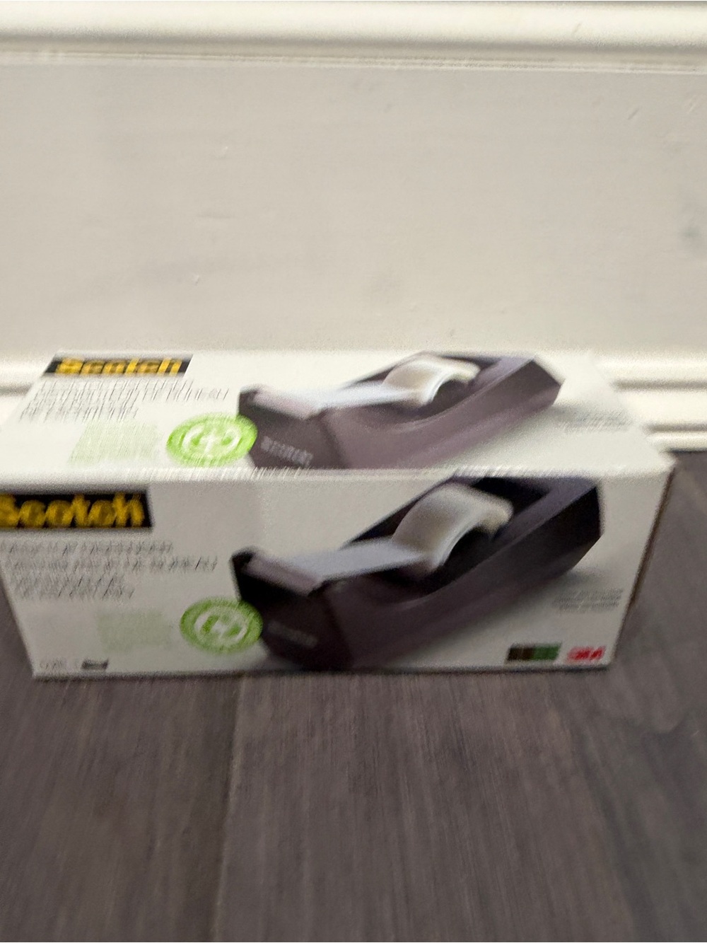 NWT Scotch Black Desktop Tape Dispenser by 3M Home Office - Picture 2 of 5